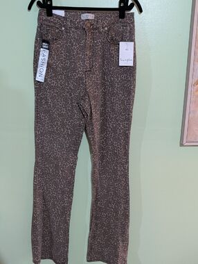 love fire Leopard-Effect Boot Cut - Pants 9